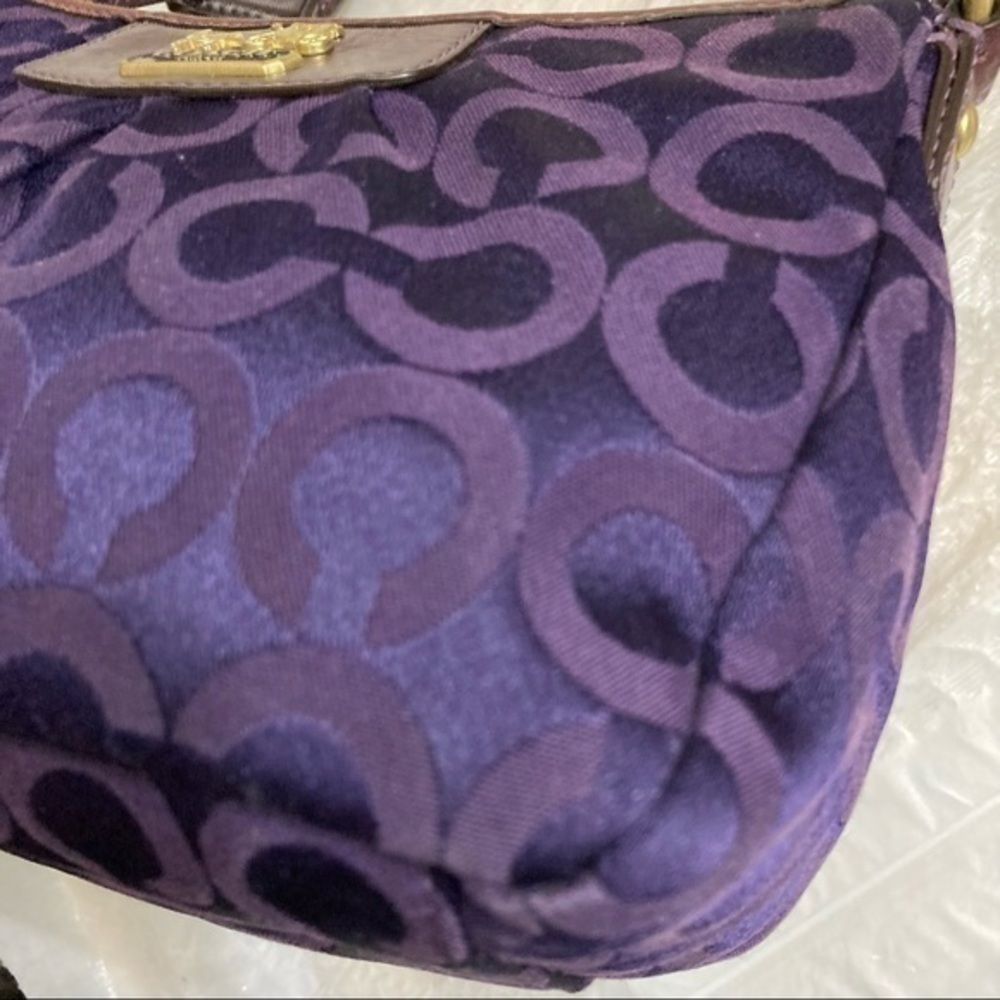 Coach Madison purple op c mini bag - Picture 13 of 14